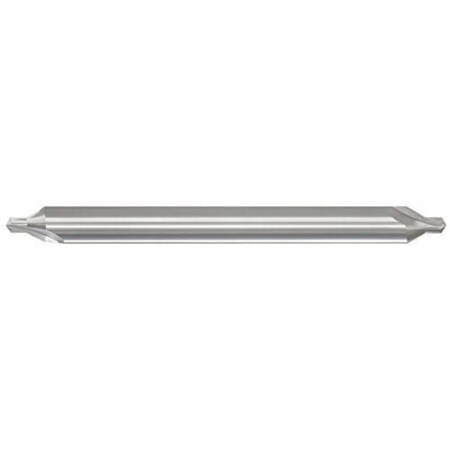 Morse Combined Drill and Countersink, Plain Long Length, Series 5495, 732 Drill Size Fraction, 02188 53934